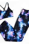 Midnight Blue Premium Practice Set - Leggings & Sports Bra Bundle