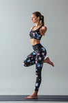 Gray Premium Practice Set - Leggings & Sports Bra Bundle