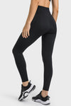 V-Waist Yoga Leggings with Hidden Pockets - Premium Yoga Wear