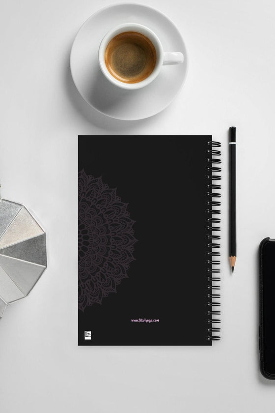 Tranquility Spiral Notebook - Fits4Yoga