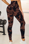 Tie-Dye High Waist Active Leggings - bestamericanpainters