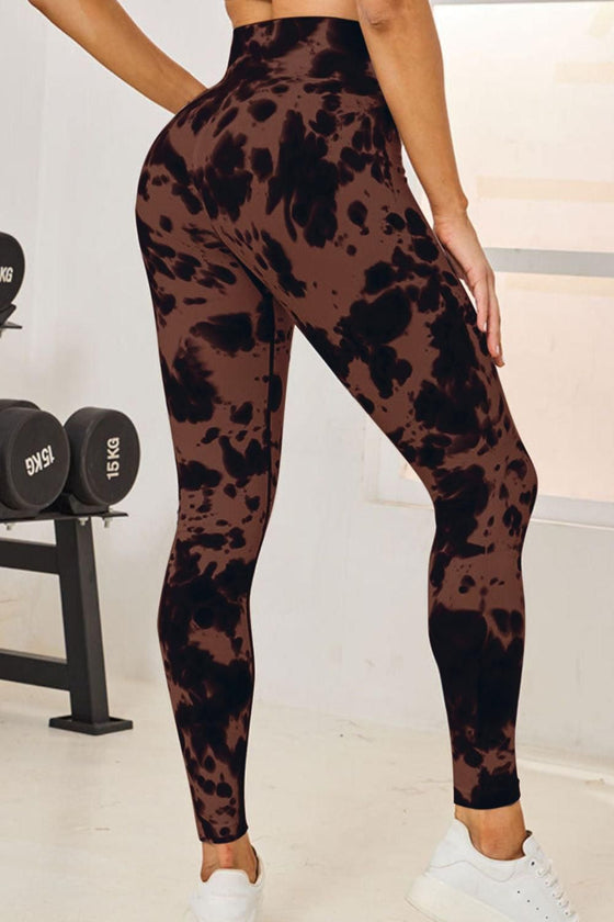 Tie-Dye High Waist Active Leggings - Fits4Yoga