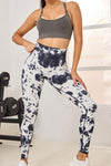 Tie-Dye High Waist Active Leggings - bestamericanpainters