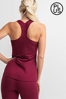  Navy Yoga Top - Fits4Yoga