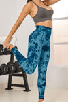 Tie-Dye High Waist Active Leggings - bestamericanpainters