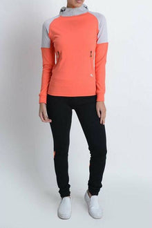  Orange Long Sleeve Yoga Jacket (In Store Only) - Fits4Yoga