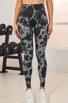 Tie-Dye High Waist Active Leggings - bestamericanpainters