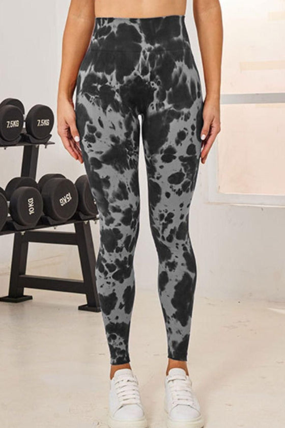 Tie-Dye High Waist Active Leggings - Fits4Yoga