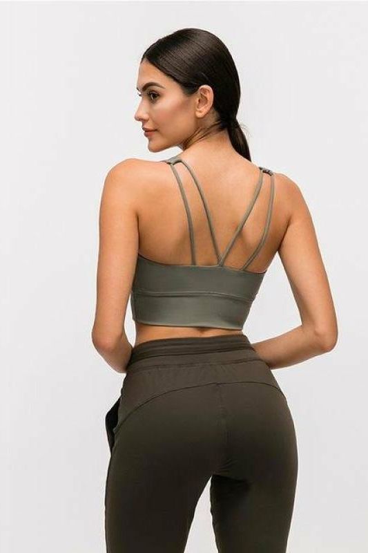 Breathable, Quick Dry 4, Way Stretch Yoga Bra - Fits4Yoga