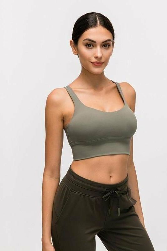 Breathable, Quick Dry 4, Way Stretch Yoga Bra - Fits4Yoga