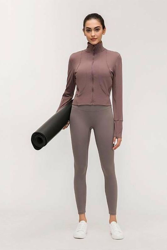 Slim Yoga Wear Jacket - Fits4Yoga