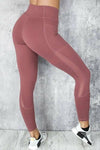 Side View High Waist with Pocket Yoga leggings - Fits4Yoga
