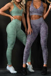 Camo Seamless Yoga Leggings - Fits4Yoga